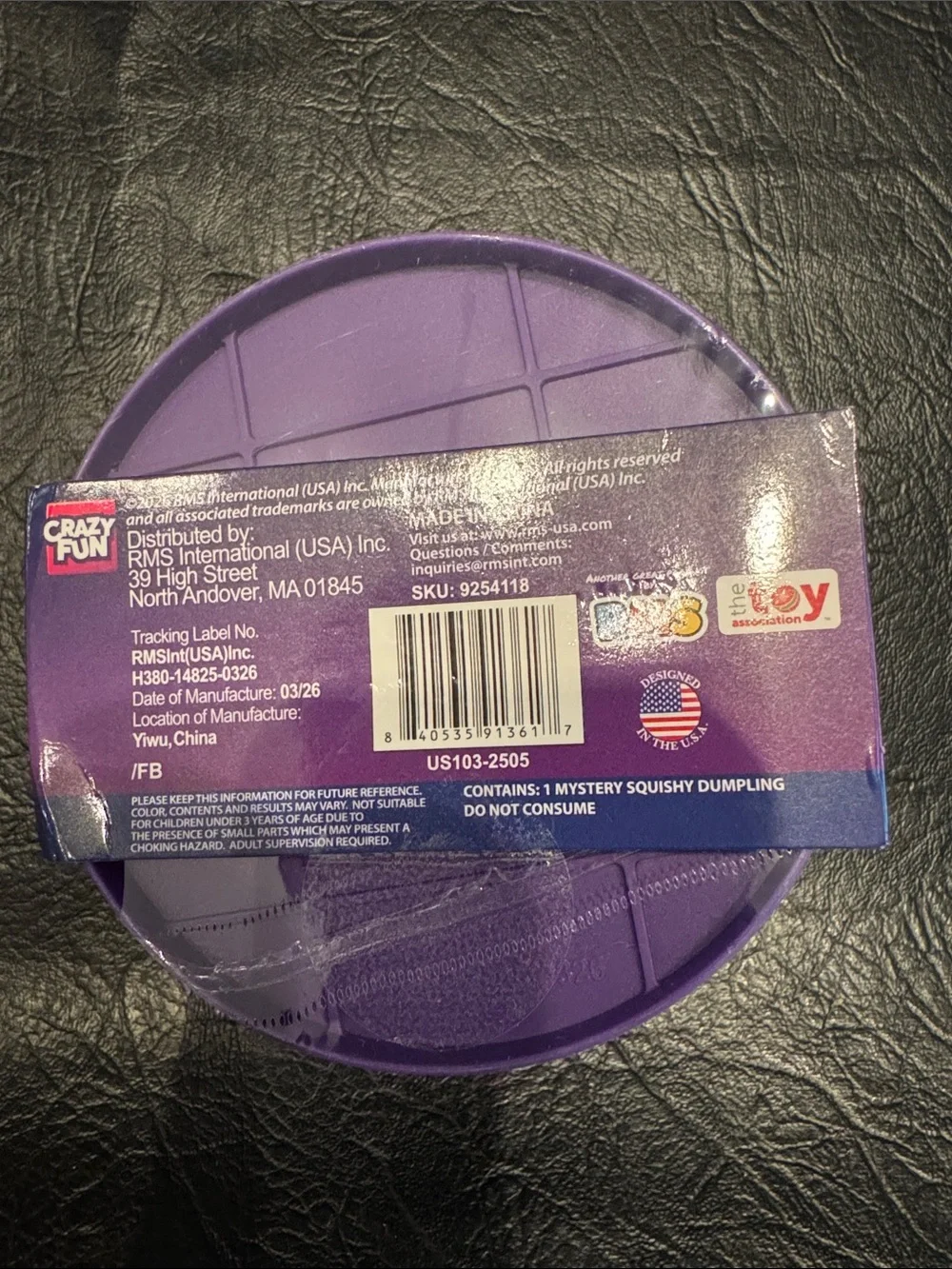 The Original Mystery Dumpling Galaxy Edition - Purple - Picture 4 of 4